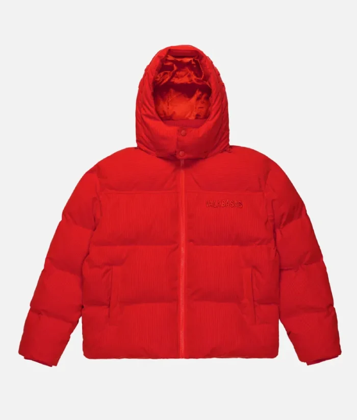 Valabasas Goyo Red Puffer Jacket