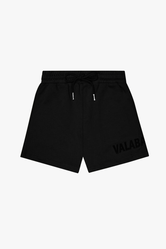 "BLOOM" VINTAGE BLACK WOVEN SHORTS